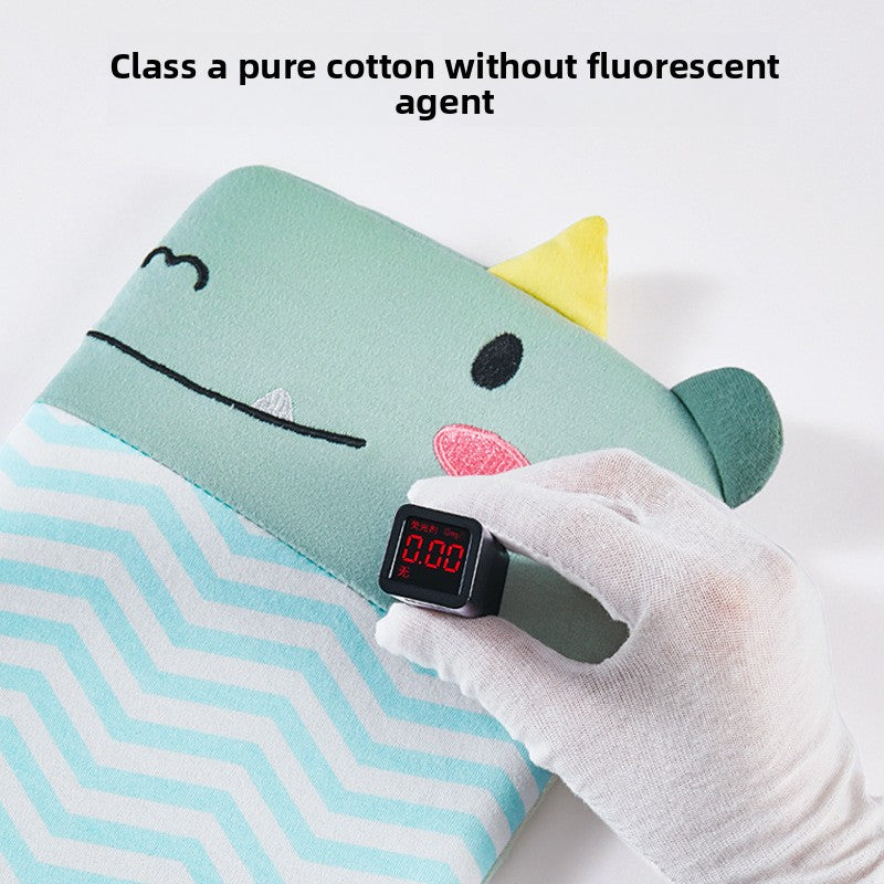 Shaped Baby Pillow with Buckwheat Filling