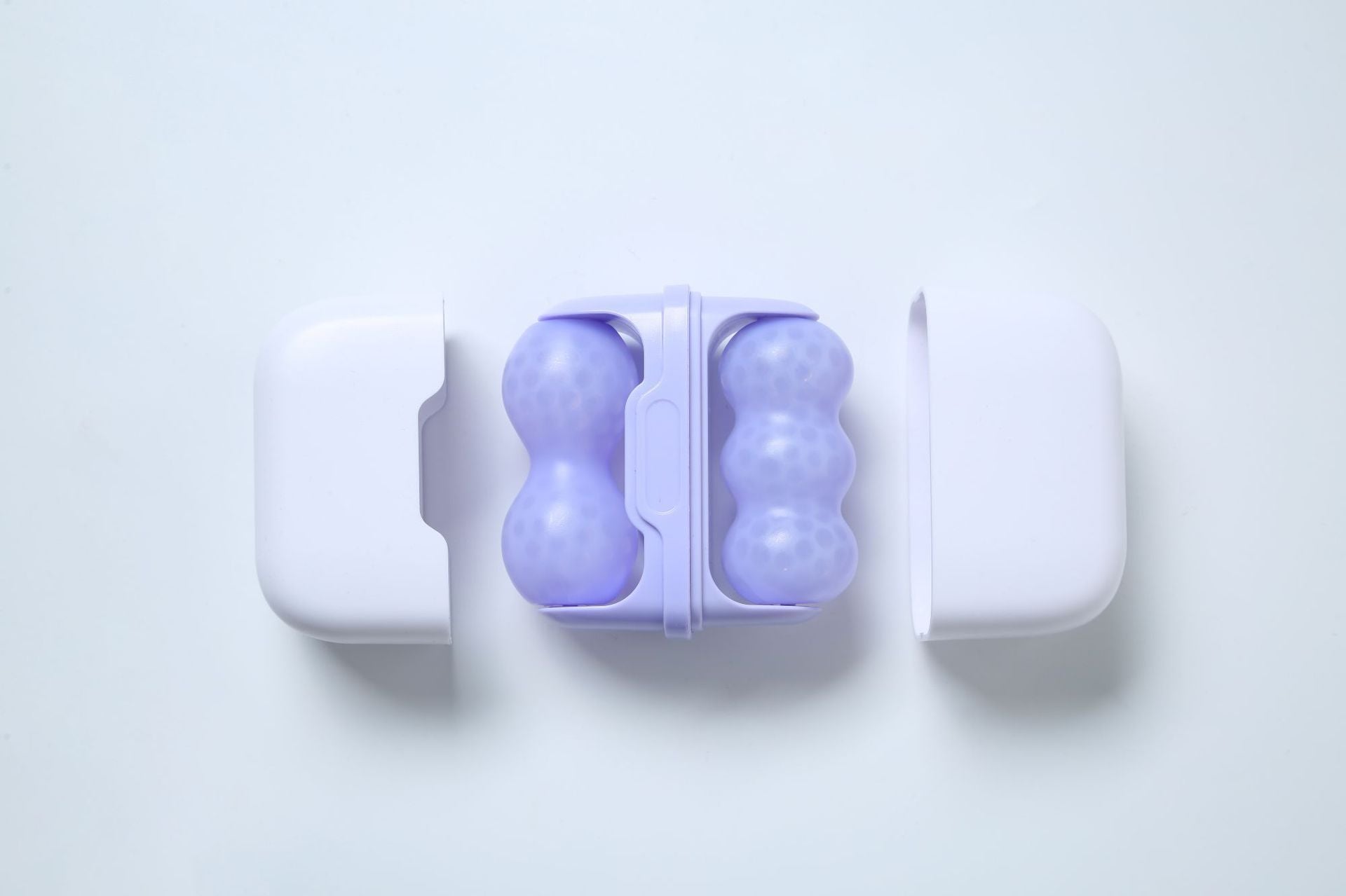Handheld Double Head Ice Roller Facial Massager