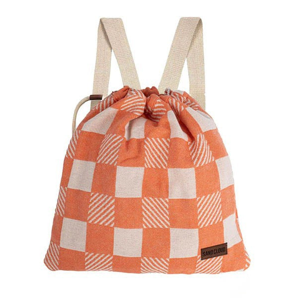 Cross-Border Bestseller Seashells Towel Bag, Two-In-One Convertible Beach Towel Bag