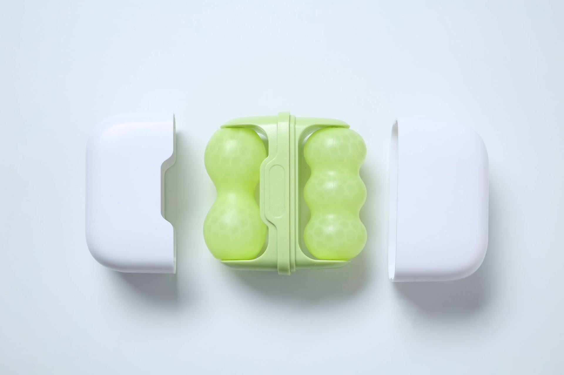 Handheld Double Head Ice Roller Facial Massager