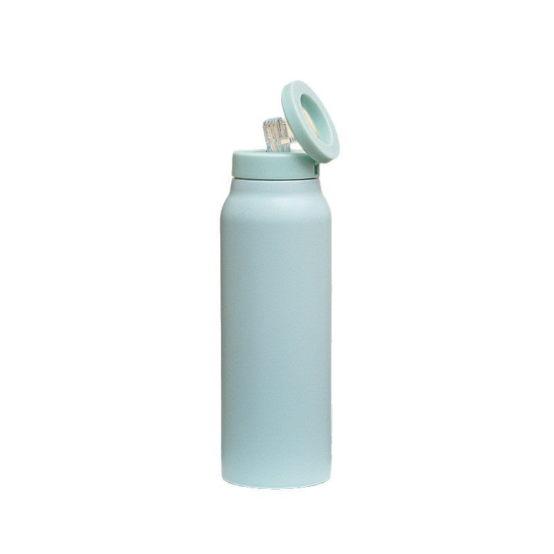 Magnetic Insulated Water Bottle with Phone Holder