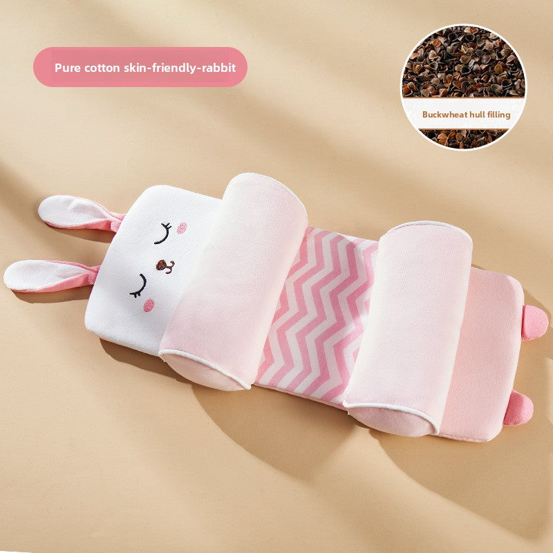 Shaped Baby Pillow with Buckwheat Filling